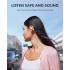 Anker Soundcore  AeroFit Open-Ear Headphones, Ultra Comfort, Snug Fit, Ergonomic Ear Hook, Balanced Sound, IPX7 Waterproof, 42H Playtime, Small-Ear Friendly, App Control, Clear Calls, Wireless Earbuds - White